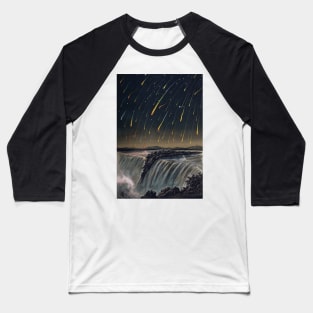 Comets in the Sky Baseball T-Shirt